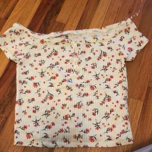 Pacsun off the shoulder top